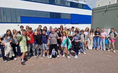 Groep 8 op Vlieland